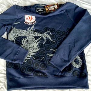 Blind rooster men’s sweater